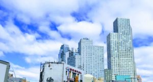 Downtown Brooklyn from Flatbush and Fulton Mall